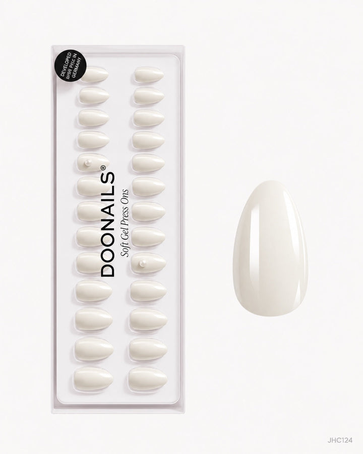 Milky White – medium almond
