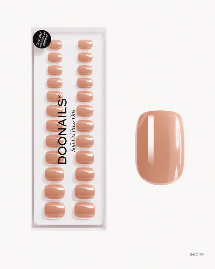 Caramel Nude – short square