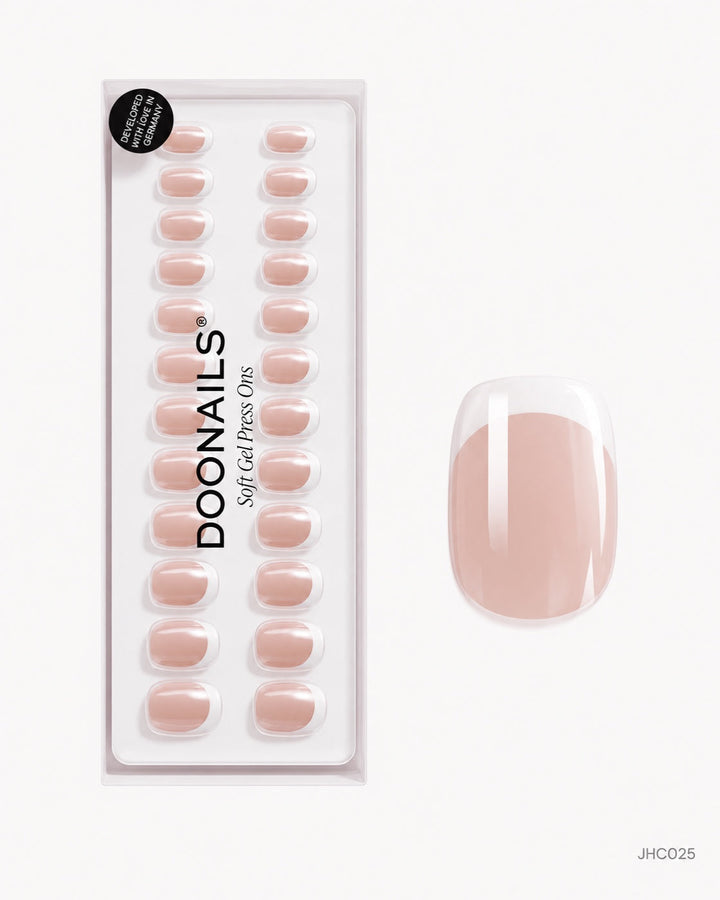 Fine White French – short round