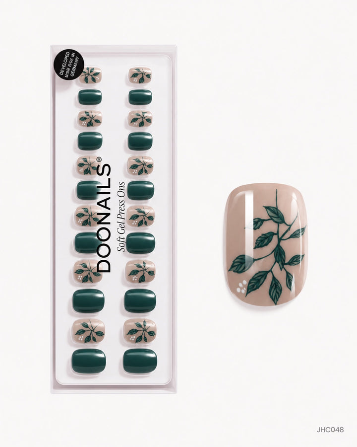 Green Leaves – short square