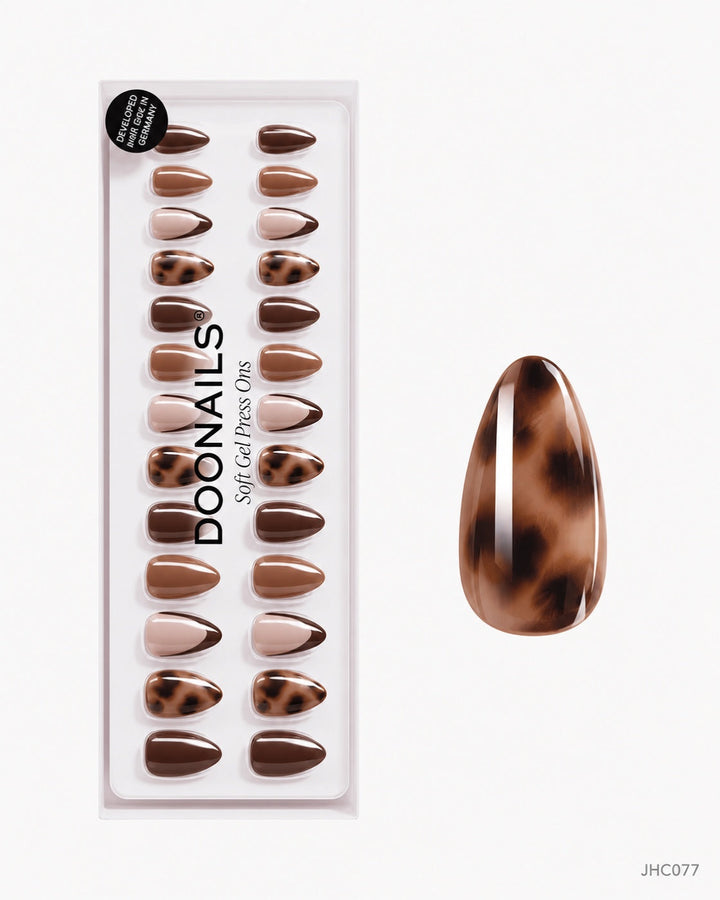 Brown Pattern Mix – long almond