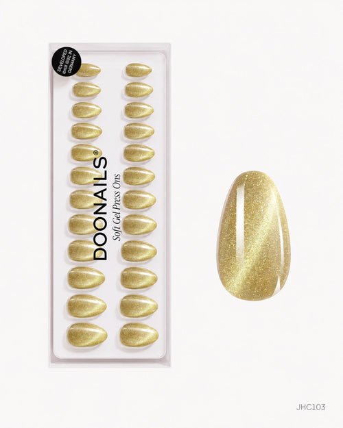 Gold Shimmer – medium almond