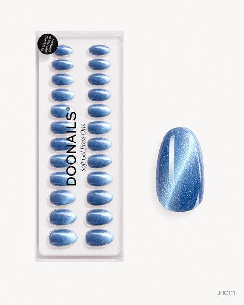 Blue Shimmer – medium almond