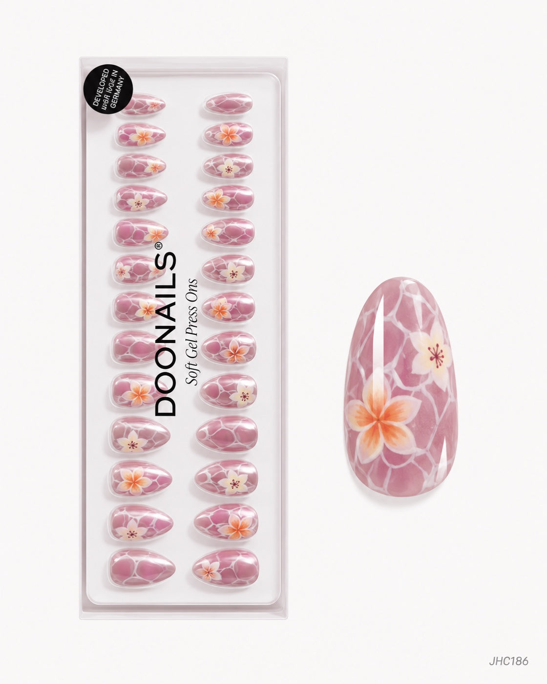 Lilac Florals – long almond