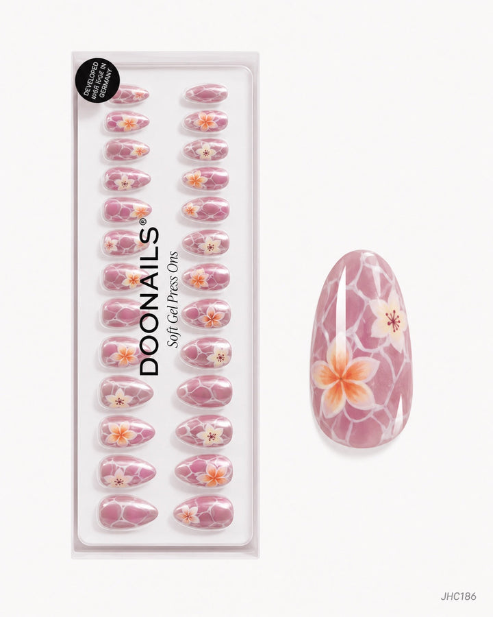 Lilac Florals – long almond