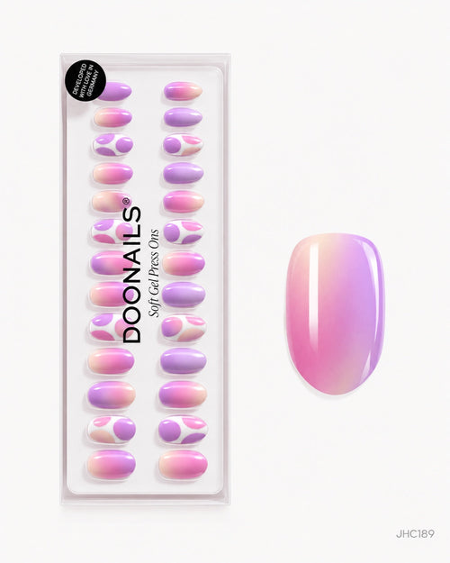 Pink & Lilac Mix – medium almond