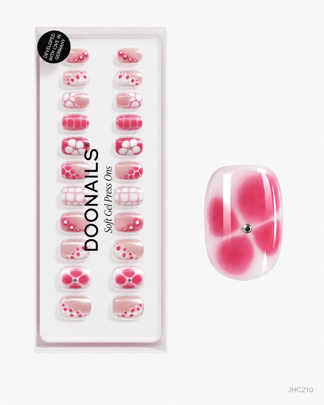 Pink Bubble Mix – short round