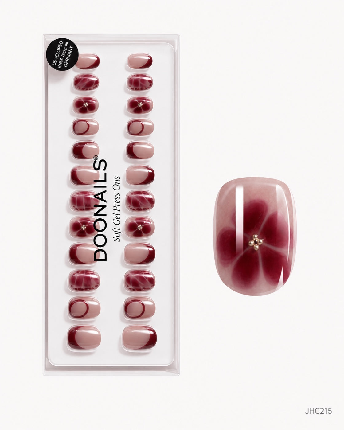 Burgundy Mix – short round