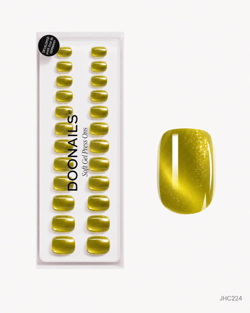 Lime Shimmer – short square