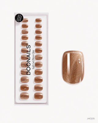 Champagne Shimmer – short square