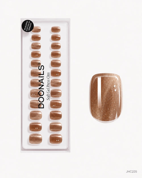 Champagne Shimmer – short square