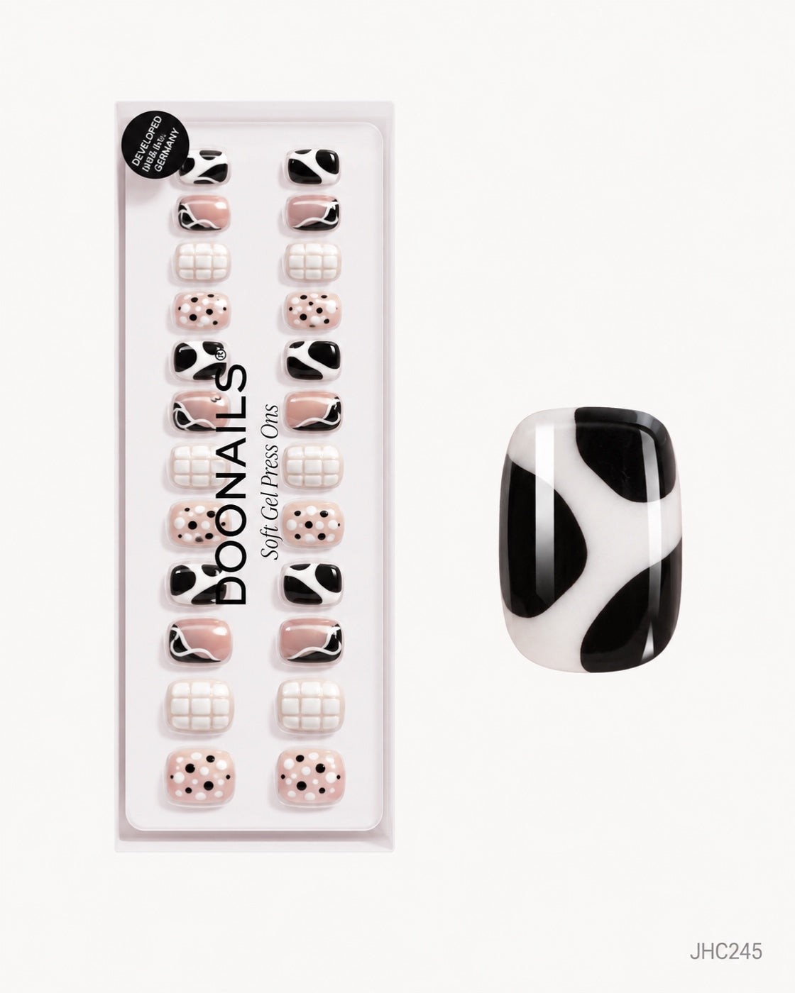 Black & White Mix – short square