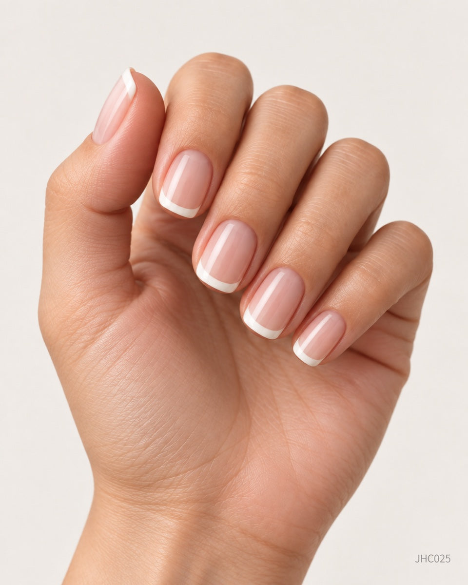Fine White French – short round