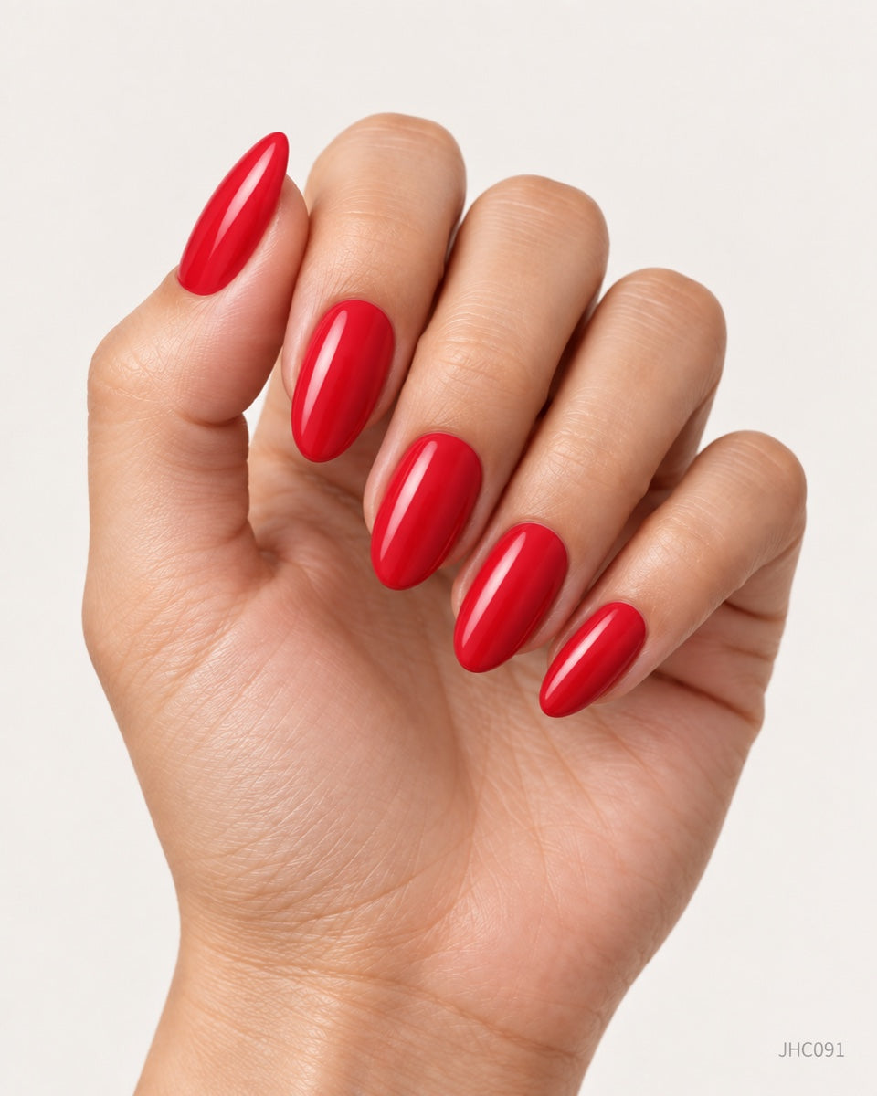 Bright Red – medium almond