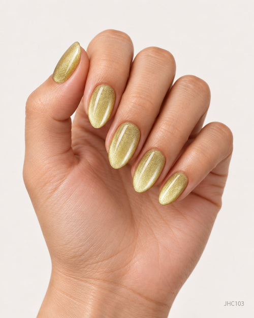 Gold Shimmer – medium almond