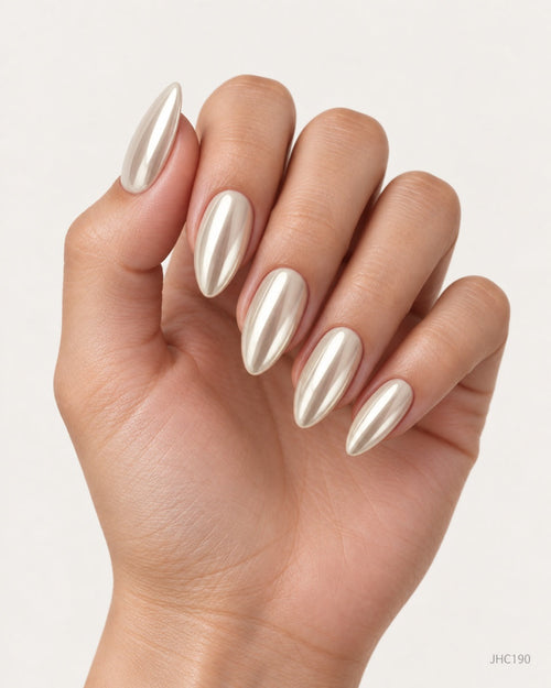 Pearlescent Chrome – long almond