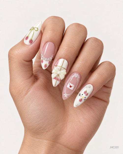 Pastel & Bow – long almond