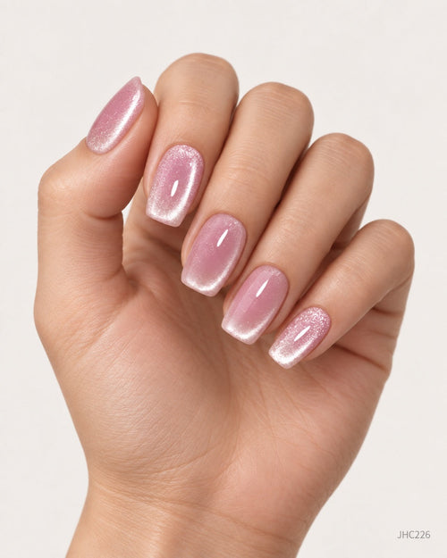 Pink Shimmer – short round
