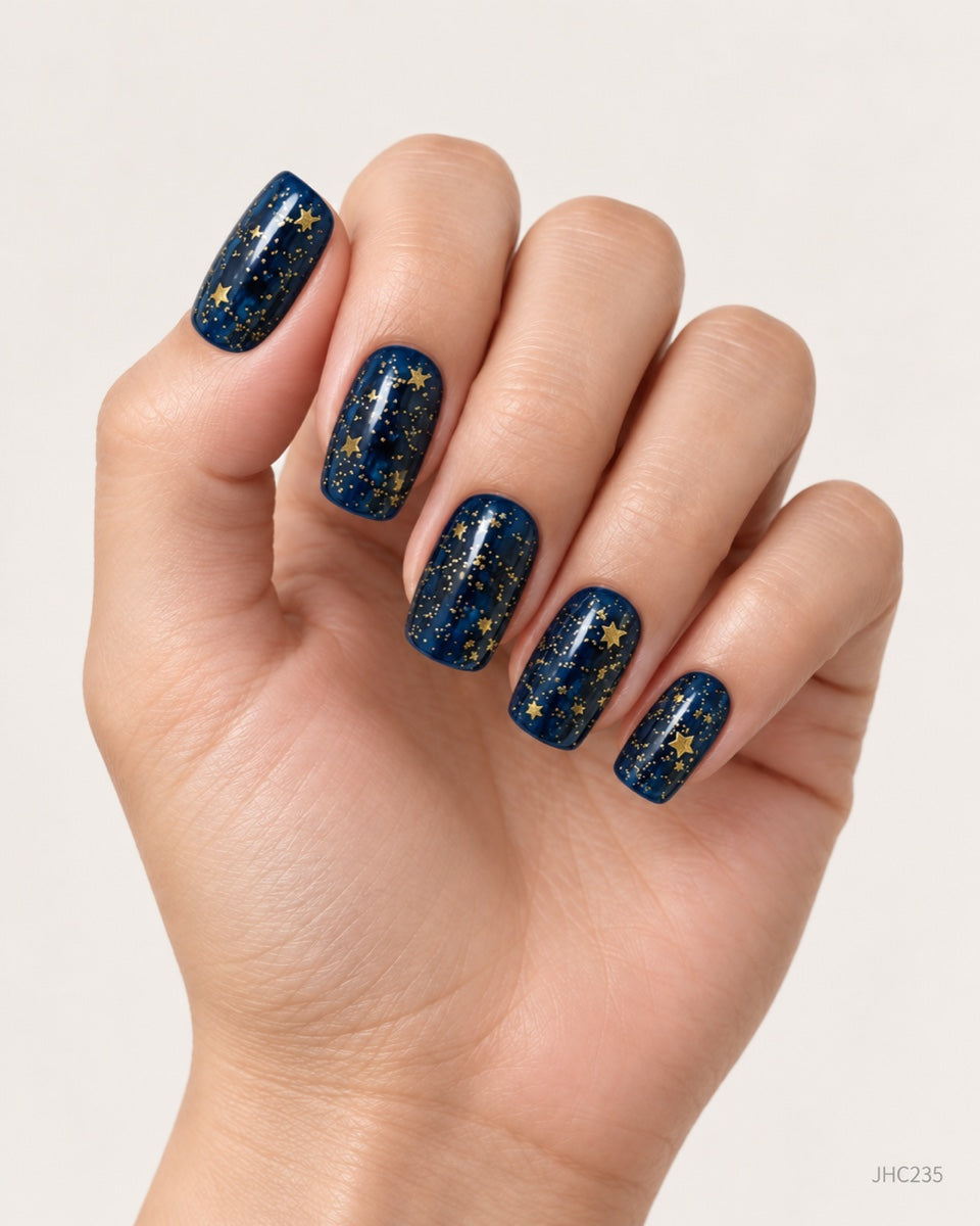 Blue Starry Sky – short square