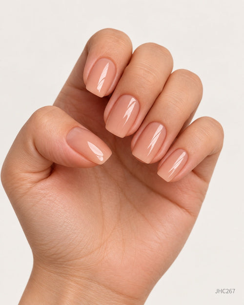 Caramel Nude – short square